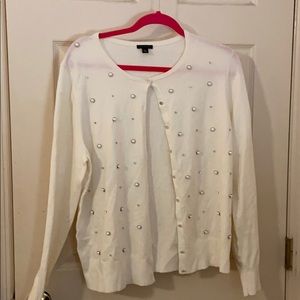 Ann Taylor beaded cardigan